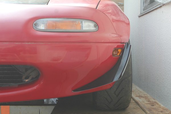 Canards for NA Normal Bumper (FRP)