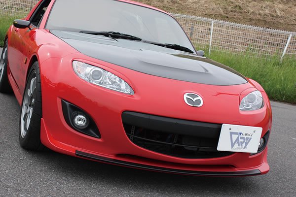 Front Lip, Central Carbon (FRP)