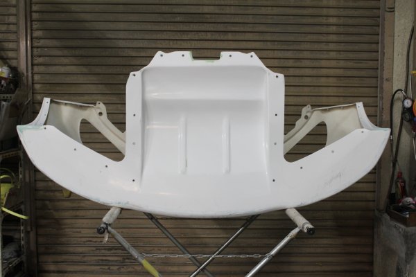 Front Bumper T-N with Intake Duct & Under Panel, Race Spec (FRP)